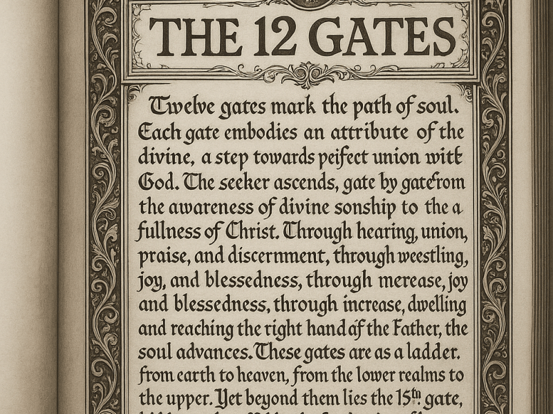 Revelation of Melchizedek and the 12&nbsp;Gates